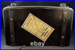 Vintage 1948 Admiral 7T01M-N Tube Table Radio Made in USA