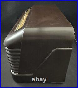 Vintage 1948 Aircastle 10002 Plastic Table Tube Radio Made in USA