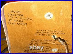 Vintage 1948 Airline Tube Radio, Model84 KR-1520