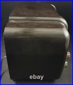 Vintage 1948 Philco 48-464 Bakelite Table Tube Radio Not Working