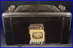 Vintage 1948 Philco 48-464 Bakelite Table Tube Radio Not Working