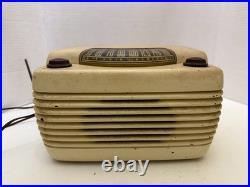 Vintage 1948 Philco Model 48-460 Hippo AM Tube Radio Bakelite