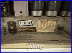 Vintage 1948 Philco Model 48-460 Hippo AM Tube Radio Bakelite