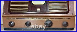 Vintage 1948 Pilot TV-37 Portable Tube Television Powers On, Untested