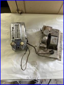 Vintage 1949 Chevy AM Tube Radio #986389. Complete