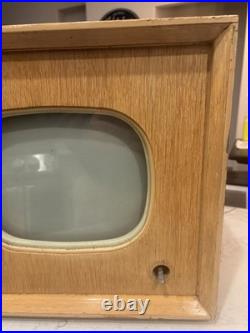 Vintage 1949 Crosley 9-413B 10 Tube Television AM/FM Radio Combo Untested