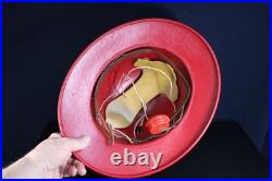 Vintage 1949 Old Antique MID Century Man From Mars Merri-lei Tube Hat Radio