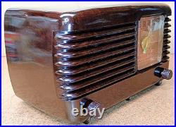 Vintage 1949 Philco Transitone Model 49-500 Vacuum Tube Radio Code-121 restored