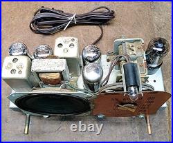 Vintage 1949 Philco Transitone Model 49-500 Vacuum Tube Radio Code-121 restored
