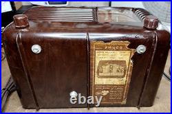 Vintage 1949 Philco Transitone, Model 49-500 Vacuum Tube Table Radio (restored)