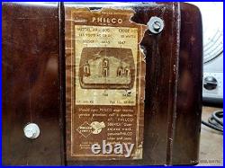 Vintage 1949 Philco Transitone, Model 49-500 Vacuum Tube Table Radio (restored)