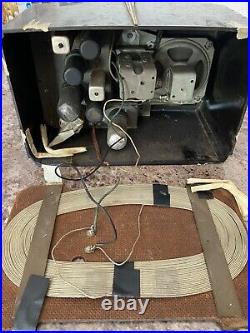 Vintage 1949 RCA Victor 8 X 541 BROWN Bakelite Tube Radio Parts Or Repair
