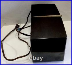Vintage 1949 RCA Victor Model 8x541 TUBE AM Brown Bakelite Working