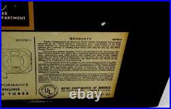 Vintage 1949 RCA Victor Model 8x541 TUBE AM Brown Bakelite Working