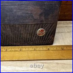 Vintage 1949 RCA Victor Pocket Tube Radio 8B42 Portable 8 B 42 UNTESTED