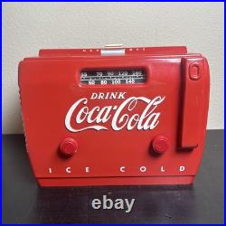Vintage 1949 Real Deal Genuine AM Tube, Coca Cola Bakelite Cooler Radio Vintage 1949 Real Deal Genuine AM Tube, Coca Cola Bakelite Cooler Radio