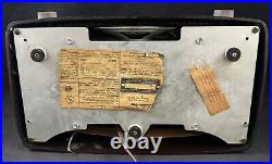 Vintage 1949 Sears & Roebuck Silvertone 9005 Darth Vader Table Tube Radio
