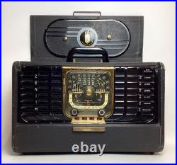 Vintage 1949 ZENITH Trans-Oceanic Portable Shortwave Radio Model G500 Untested
