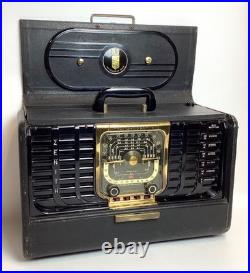 Vintage 1949 ZENITH Trans-Oceanic Portable Shortwave Radio Model G500 Untested