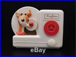 Vintage 1950 Airline Rudolph The Red Nose Reindeer Old Antique Tube Radio
