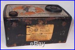 Vintage 1950 Arvin #441T Hopalong Cassidy Tube Radio
