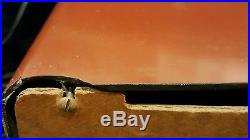 Vintage 1950 CROSLEY 10-138 MAROON Painted Bakelite TUBE RADIO DASHBOARD