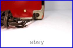 Vintage 1950 Old Nice Red Arvin Hopalong Cassidy Cowboy Radio Western Theme