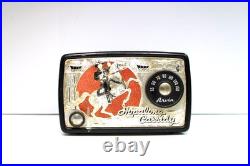 Vintage 1950 Old Very Nice Arvin Hopalong Cassidy Cowboy Radio Western Theme