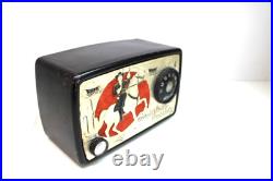 Vintage 1950 Old Very Nice Arvin Hopalong Cassidy Cowboy Radio Western Theme