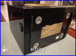 Vintage 1950 RCA Victor Bullseye Tube Radio Model 9-X-561, Super Clean / Working