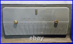 Vintage 1950 Zenith TransOceanic Tube Radio Model H500 Shortwave Original Works Vintage 1950 Zenith TransOceanic Tube Radio Model H500 Shortwave Original Works