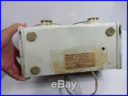 Vintage 1950's Crosley vacuum tube radio D-25WE seems to be working