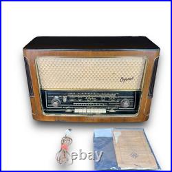 Vintage 1950's German Telefunken Opus 7 Hi-Fi System Tube Radio PARTS
