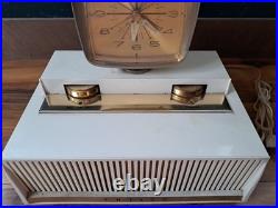 Vintage 1950's MCM Philco Predicta Clock Radio Tested & Working SEE PHOTOS