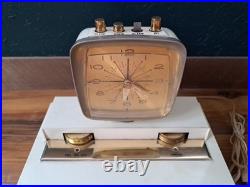 Vintage 1950's MCM Philco Predicta Clock Radio Tested & Working SEE PHOTOS