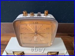 Vintage 1950's MCM Philco Predicta Clock Radio Tested & Working SEE PHOTOS
