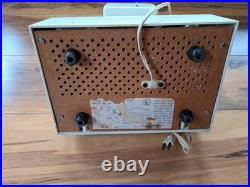 Vintage 1950's MCM Philco Predicta Clock Radio Tested & Working SEE PHOTOS