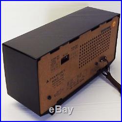 Vintage 1950's Panasonic Model 730 AM/FM Tube Radio Works Great