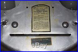 Vintage 1950's RCA TV Radio Service Tubes Gas Oil 15 Lighted Clock SignWorks