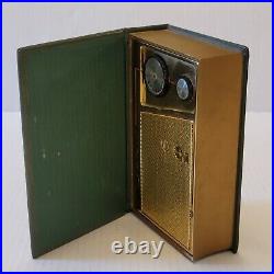 Vintage 1950s Crosley Transistor Tube Radio JM-8 GNa Magic Mood Leather Book