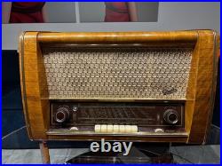 Vintage 1950s Graetz Groß Super 174 W Tube Radio AM FM with BT bluetooth