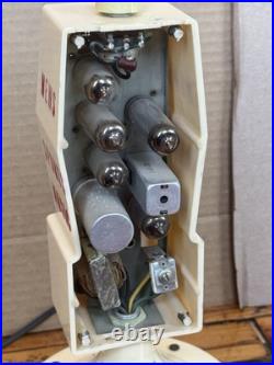 Vintage 1950s Mike Radio Microphone Tube Radio 1480 AM Promo Tested Works
