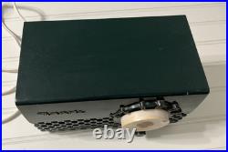 Vintage 1950s Motorola 5R1 AM Tube Radio Green Works Cord Replaced Mid Century