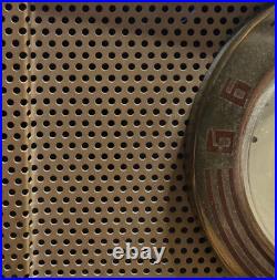 Vintage 1950s Sparton Eye Opener Tube Radio Clock Mid-Century 311C 5A3C Vintage 1950s Sparton Eye Opener Tube Radio Clock Mid-Century 311C 5A3C