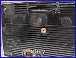 Vintage 1950s Westinghouse Clock Tube Radio Model H475T5