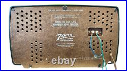 Vintage 1950s Zenith AM-FM Tube Radio 7HO2Z2 incredible