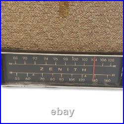 Vintage 1950s Zenith C724L Table Radio Rare Works McM Modern