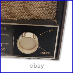 Vintage 1950s Zenith C724L Table Radio Rare Works McM Modern