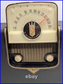 Vintage 1950s Zenith G503-Y Flip Front Tube Radio