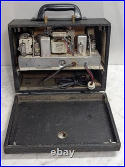 Vintage 1950s Zenith G503-Y Flip Front Tube Radio